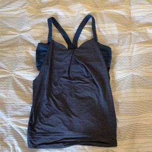 Lululemon tank with built in sports bra